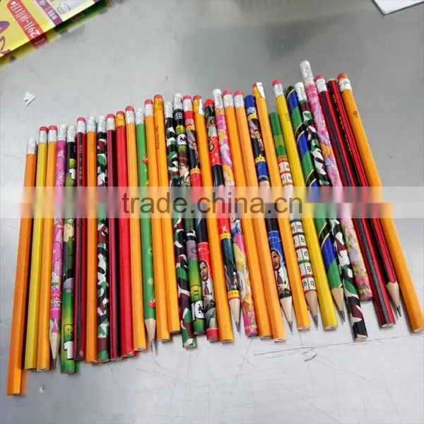 Manufacturers Customize All Kinds of Pencil HB Wood Pencil With Eraser photo-5