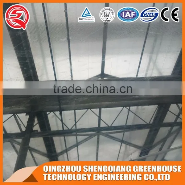 China Multi-span Steel Frame Glass Greenhouse Shading Systems photo-6