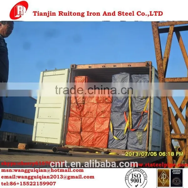 Bs1387-85 Galvanized Rectangular and Square Steel Pipe photo-4
