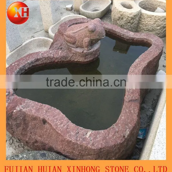 Dancing Stone Water Fountain With Frog photo-4