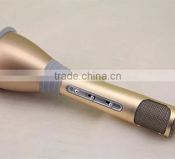 K068 Portable Home KTV Karaoke Player Wireless Microphone and Speaker Portable Wireless Microphone Karaoke Player photo-5