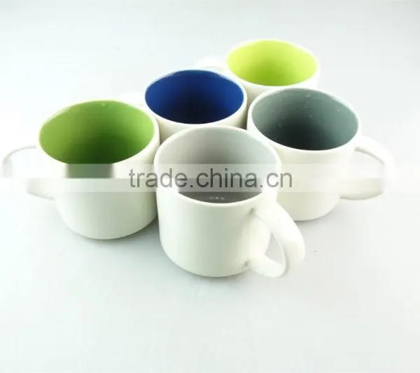 Cheap Stocklot Ceramic Colorful Beer Mug With the Handle photo-2