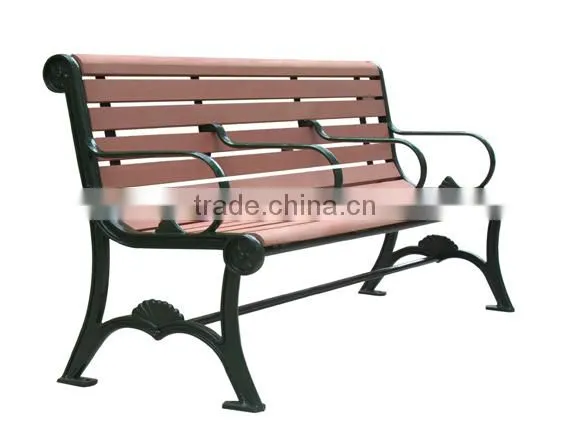 Soild Wood Outdoor Curved Benches photo-3