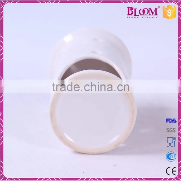Ceramic White Candle Incense Burner Indoor Decoration photo-6