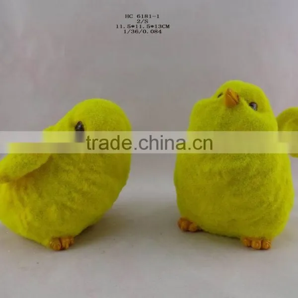Pile Coating Chick Statue for Russia New Year Symbol Decor photo-2