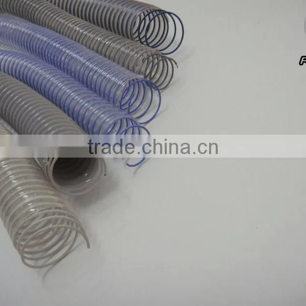 Transparant Plastic With Steel Wire Flexible Hose photo-2