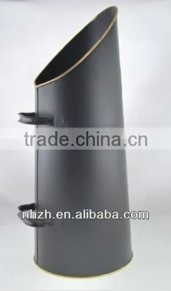 55.5cm Matte Black Coal Hod photo-2