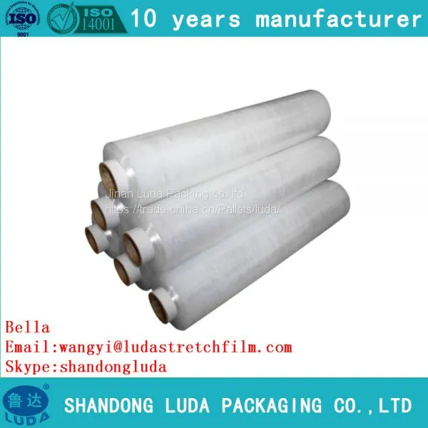 Factory Wholesale Anti Tear Hand PE Plastic Packaging Stretch Wrap Film photo-4