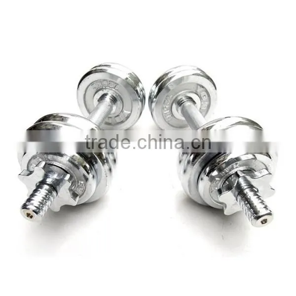 GYM Equipment Adjustable Fitness Dumbbell 20kg 15kg Set photo-5