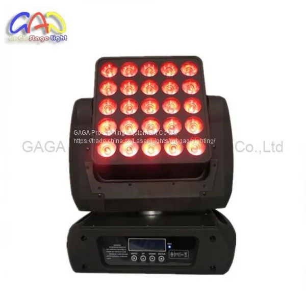 25X10W 4in1 CREE Matrix LED Moving Head Light photo-4