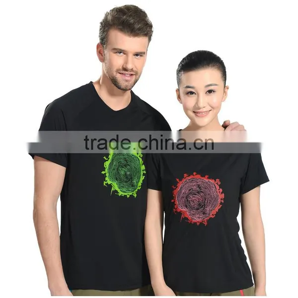 100% Polyester Running t Shirt Fitness Gym Fit t Shirt Quick Dry Men t Shirt photo-6