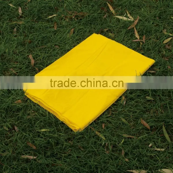 Yellow Waterproof Multipurpose PVC Peruvian Poncho photo-3