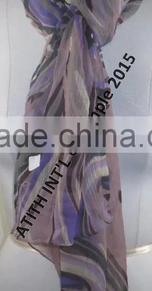 Indian Silk Scarf photo-4