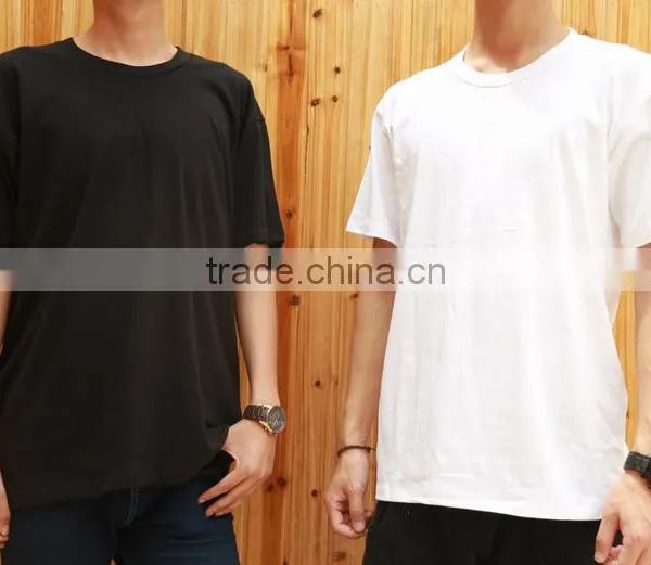 Factory Cheap Price Custom Design Cotton Bulk 180gsm Short T-shirt photo-2