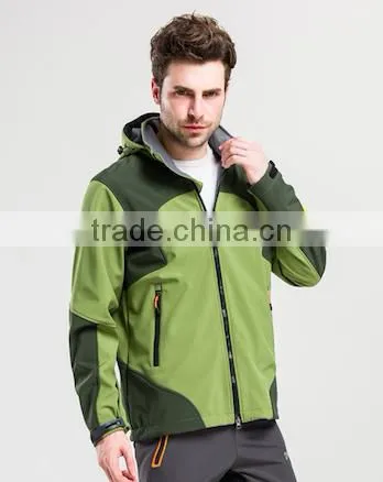 Instocked Oem Softshell Fleece Jacket Windbreaker Outdoor Nice Design Hiking Jacket Fishing Jacket photo-4