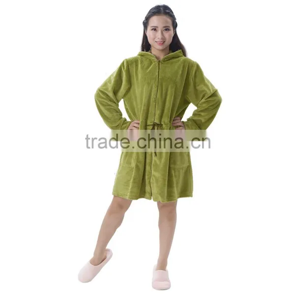 Fashion Girl Korea Style One Piece Bathrobe photo-2