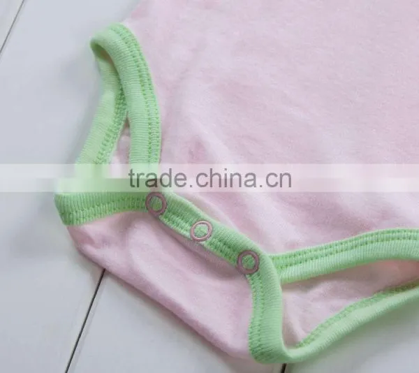 Wholesale Summer Striped Girls Baby Rompers Cotton Clothing photo-5