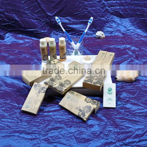 Brand OEM Disposable Amenity Daily Use Cheap Hotel Guest Bath Supplies