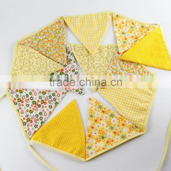 Outdoor Party Decorative Hanging String Triangle Pennant Flag
