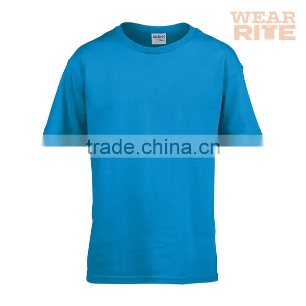 Custom Logo Kids Short Sleeve Cotton Sports T-shirt photo-4