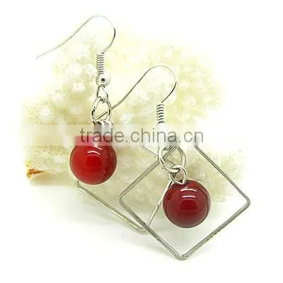 Alloy Earrings Christmas Gift Craft Jewelry