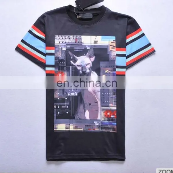 High Quality 100% Cotton Fashion Costom T-shirt for Men photo-2