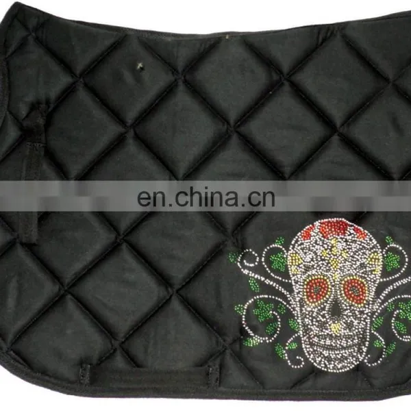 2015 FANCY COTTON HORSE SADDLE PAD photo-2