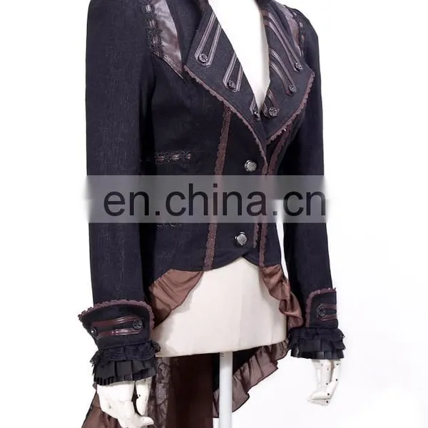 Steampunk Style Swallow Tail Jacket photo-3