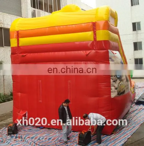 Car Decoration Giant Steep Inflatable Water Slide photo-6