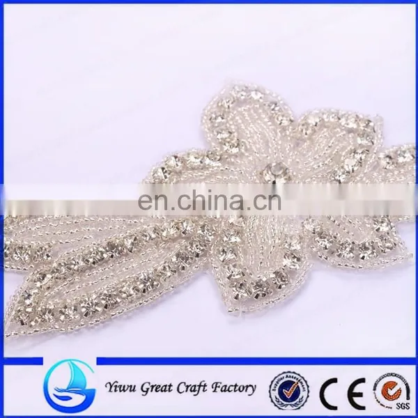 Exquisite Handmade With Crystal Rhinestone Wedding Apparel Accessories, the Bride, Satin Belt photo-2