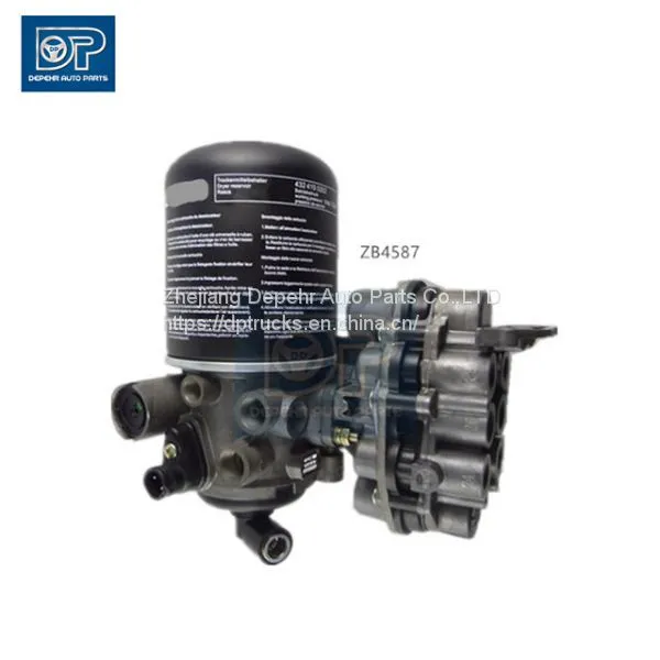 ZB4587 41211384 41211254 Depehr European Tractor Air Preparation Unit Iveco Truck Compressed Air Air Dryer