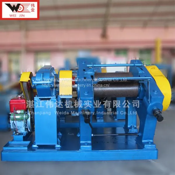 Washing Rubber Materials Dry Mixing Rubber Crepe Machine photo-5