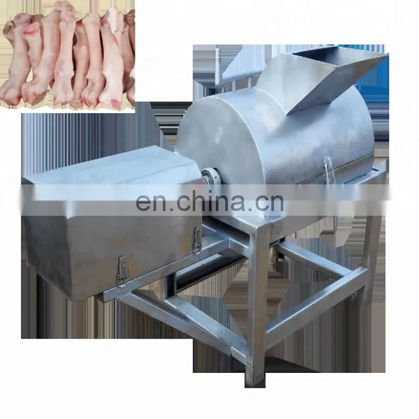 Pork Feet Dehair Machine Pig Feet Hair Removal Machine Full Slaughtering Line Supplier photo-6