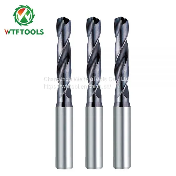 7mm Tungsten Carbide Drill Bits Inner Coolant Drilling Tools For Steel photo-3