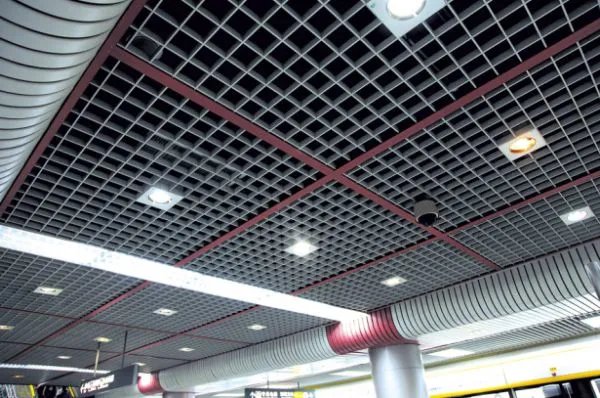 Aluminum Alloy Grille Open Cell Grid Decorative photo-3