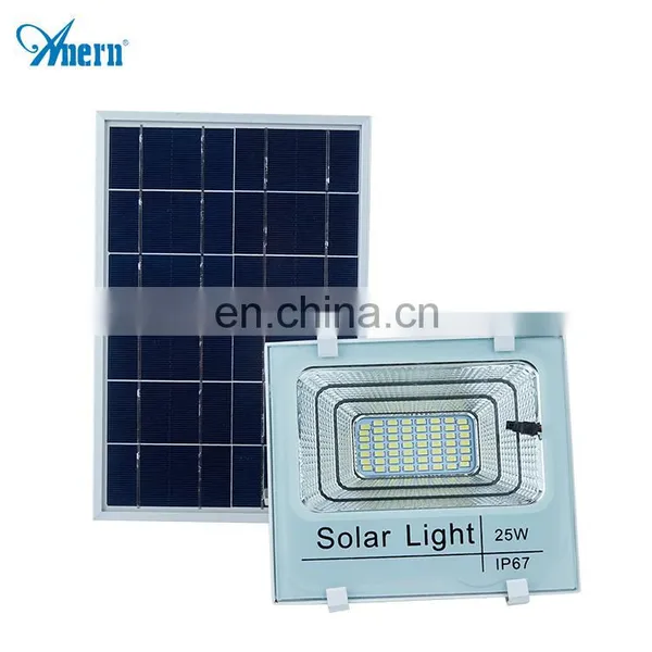 Anern Industrial Outdoor 60w Solar Sensor Flood Light Led