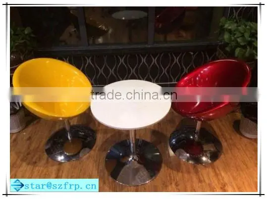 Fiberglass Lounge Art Chairs photo-2