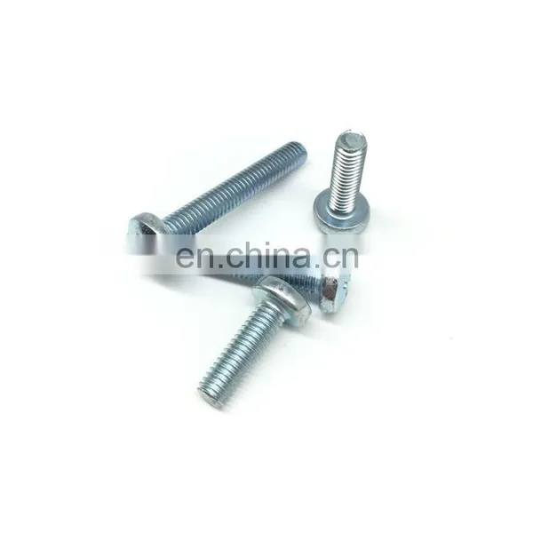 Carbon Steel Black Zinc GB818 Cross Pan Head Machine Screw photo-5