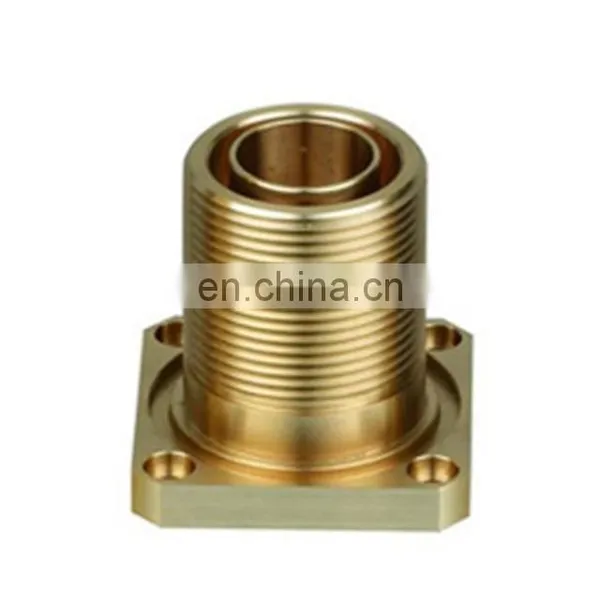 China Precision Custom OEM Service CNC Copper Parts Lathe Machining Center CNC Turning Milling Parts Brass Parts CNC Fabrication photo-2
