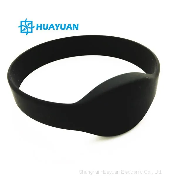 Customized Color Passive NFC Bracelet RFID Silicone Wristband for GYM Fitness Center photo-4