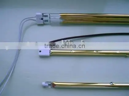 Infrared Halogen Quartz Heater Lamp With Reflector photo-3