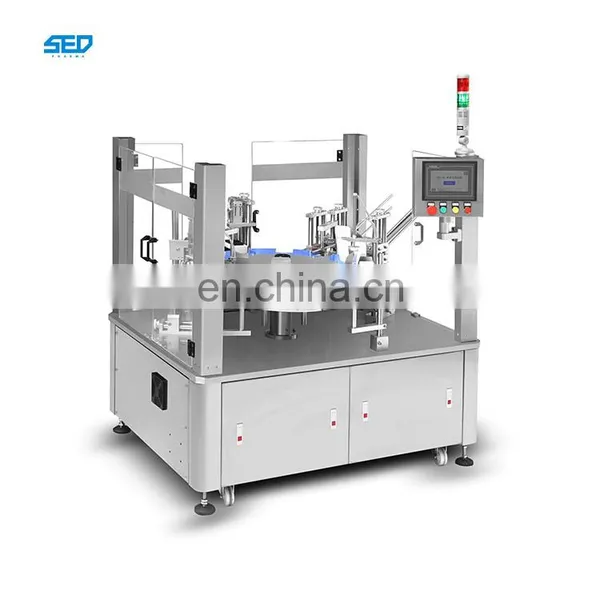 New Type Rotary Automatic Bottle Blister Box Cartoning Sealing Machine photo-2
