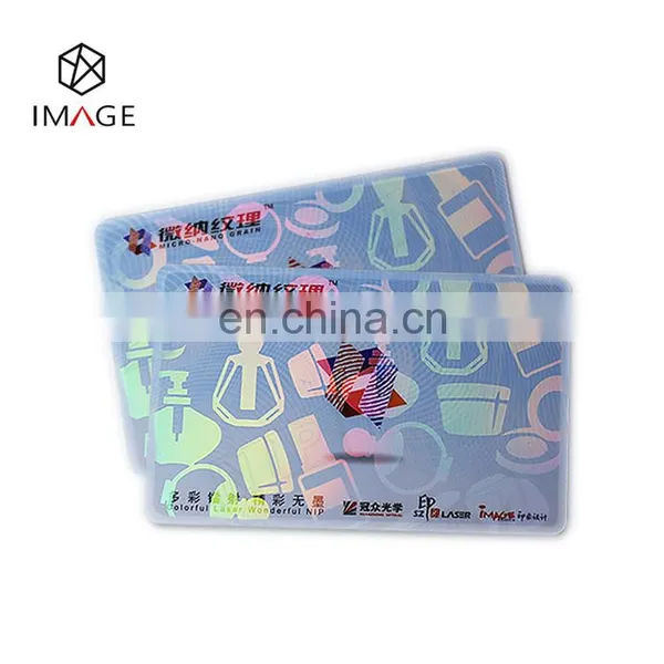 Generic Transparent Hologram ID Card Overlay photo-2