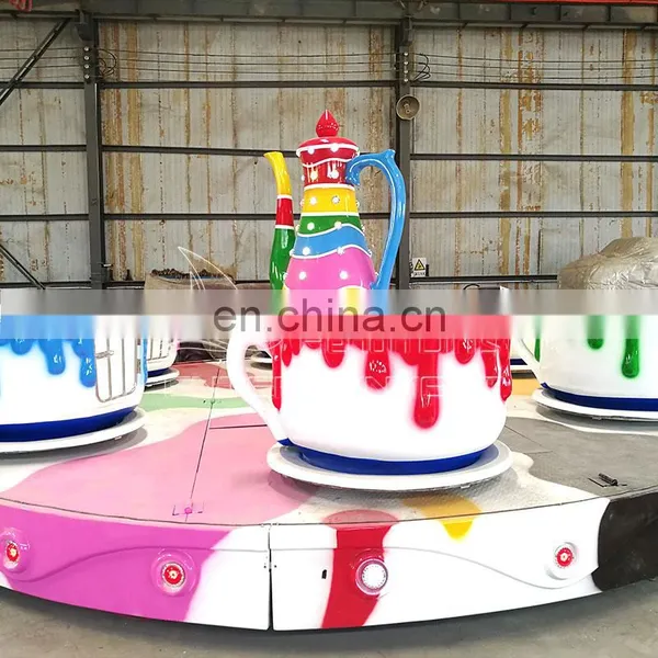 Amusement Park Rides Coffee Cup Rides Kids Indoor Play Rides For Sale photo-4