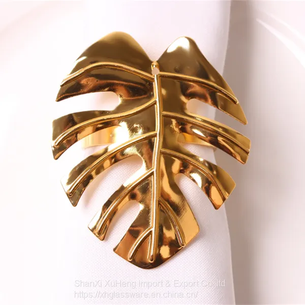 Home Ware Table Accessories Artificial Plant Turtle Leaf Napkin Ring photo-2
