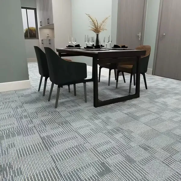 Ecofriendly UV Coating 4/0.3/0.5/0.7 SPC Waterproof Wood Stone Carpet Grain Vinyl Flooring Palnk Click Best Price Pvc Flooring photo-4
