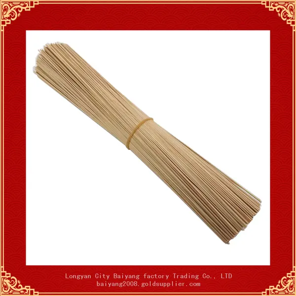 Manufacturers Wholesale Incense 4.0mm Bamboo Incense Sticks Sticks Affordable Round Bamboo Stick Wholesale photo-2