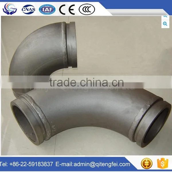 DN125 Twin Wall Concrete Pump Elbow 30D/45D/90D photo-3
