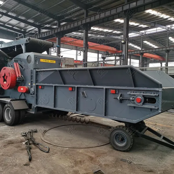 Used Wood Chipper Shredder Heavy Duty Drum Wood Chipper photo-4