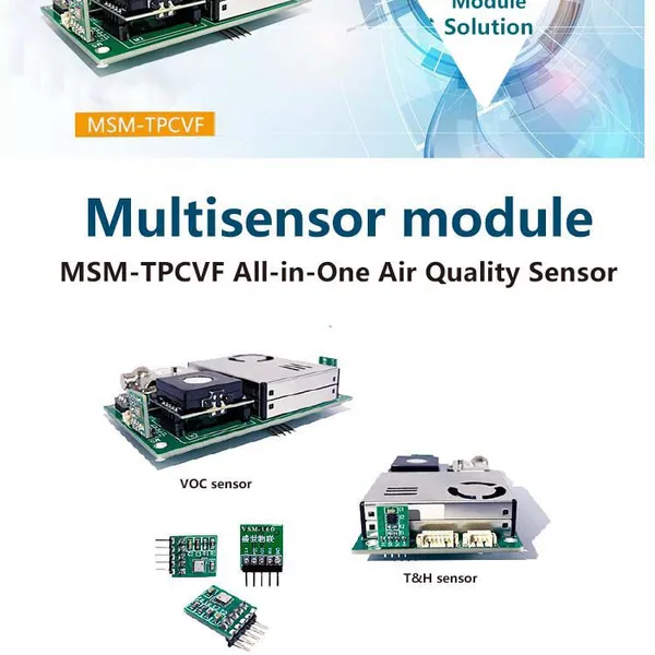 Top Quality Customized Multi Parameter Gas Sensor Module